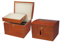 Load image into Gallery viewer, Large/Adult 230 Cubic Inches Sunrise Treasure Chest Cremation Urn for Ashes
