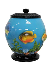 Load image into Gallery viewer, Large/Adult 220 Cubic Inches Dolphin / Fish Bowl Resin Funeral Cremation Urn
