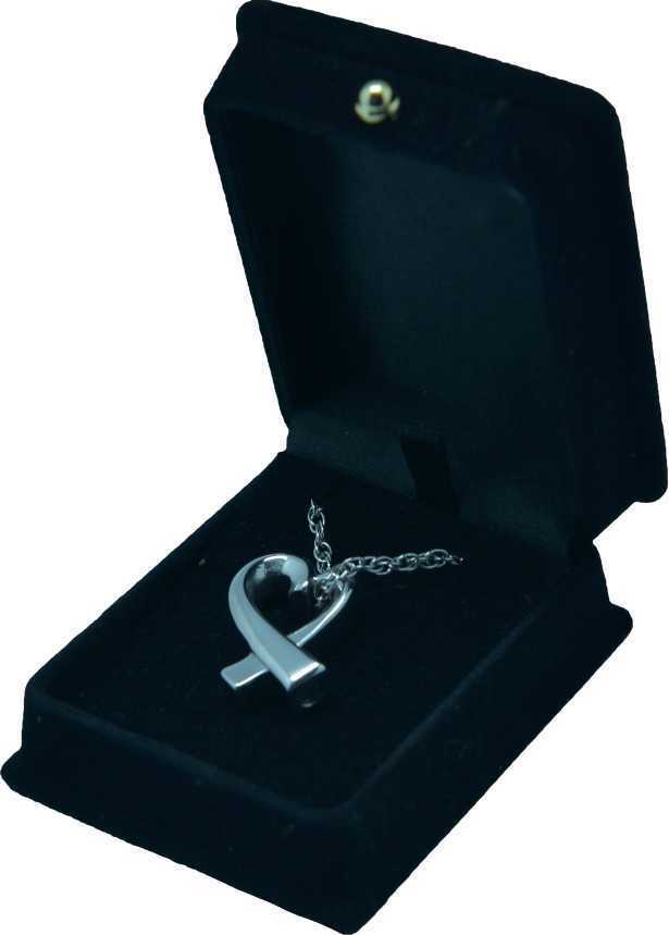 Remembrance Heart Pendant Urn w/20
