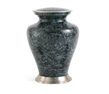 Load image into Gallery viewer, Keepsake Funeral Cremation Urn for ashes,5 Cubic Inches-Glenwood Gray Marble
