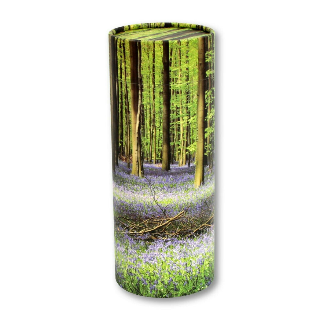 Biodegradable Eco-Friendly Adult Scattering Tube Cremation Urn, 200 Cubic Inches