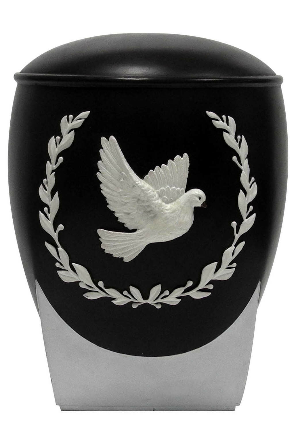 Large/Adult 220 Cubic Inches Dove Resin Funeral Cremation Urn for Ashes