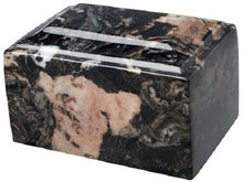 Load image into Gallery viewer, Small/Keepsake 2 Cubic Inch Mission Tuscany Cultured Marble Cremation Urn
