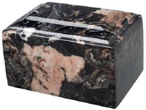 Small/Keepsake 2 Cubic Inch Mission Tuscany Cultured Marble Cremation Urn