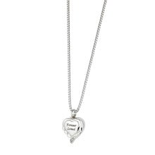 Load image into Gallery viewer, Forever Loved Pendant/Necklace Funeral Cremation Urn for Ashes
