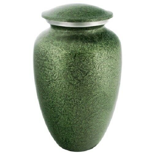 Small/Keepsake 3 Cubic Inch Lime Aluminum Cremation Urn for Ashes
