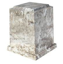 Load image into Gallery viewer, Large 225 Cubic Inch Windsor Elite Perlato Cultured Marble Cremation Urn

