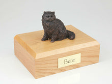Load image into Gallery viewer, Persian Bronze Cat Figurine Pet Cremation Urn Available 3 Diff Colors &amp; 4 Sizes
