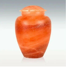 Load image into Gallery viewer, Large/Adult 220 Cubic Inch Biodegradable Natural Salt Classic Cremation Urn
