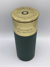 Load image into Gallery viewer, Shotgun Shell Urn Green 100 Cubic Inch Funeral Pet Cremation Urn With Engraving
