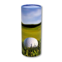 Load image into Gallery viewer, Biodegradable Golf Hole Ash Scattering Tube Golfer Cremation Urn Keepsake
