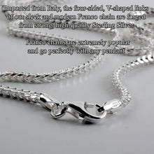 Load image into Gallery viewer, Sterling Silver Shamrock Funeral Cremation Urn Pendant for Ashes w/Chain

