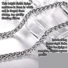 Load image into Gallery viewer, Sterling Silver Cushion Puppy Playing Cremation Urn Pendant for Ashes w/Chain
