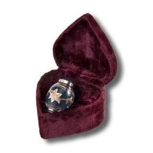 Load image into Gallery viewer, Set of Adult (202 cubic inch) &amp; Keepsake (3 inch) Brass Funeral Cremation Urns
