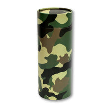 Load image into Gallery viewer, Biodegradable Ash Scattering Tube Camouflage Green Cremation Urn Keepsake
