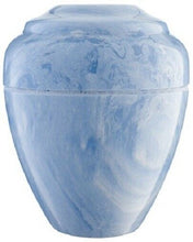 Load image into Gallery viewer, Small/Keepsake 18 Cubic Inch Wedgewood Vase Cultured Marble Cremation Urn
