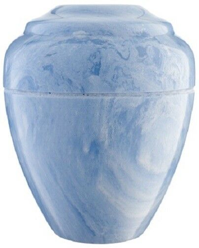 Small/Keepsake 18 Cubic Inch Wedgewood Vase Cultured Marble Cremation Urn