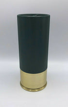 Load image into Gallery viewer, Shotgun Shell Urn Green 100 Cubic Inch Funeral Pet Cremation Urn With Engraving
