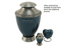 Load image into Gallery viewer, 6 Keepsake Set Funeral Cremation Urns for ashes, 5 Cubic Inches each  - Artisan
