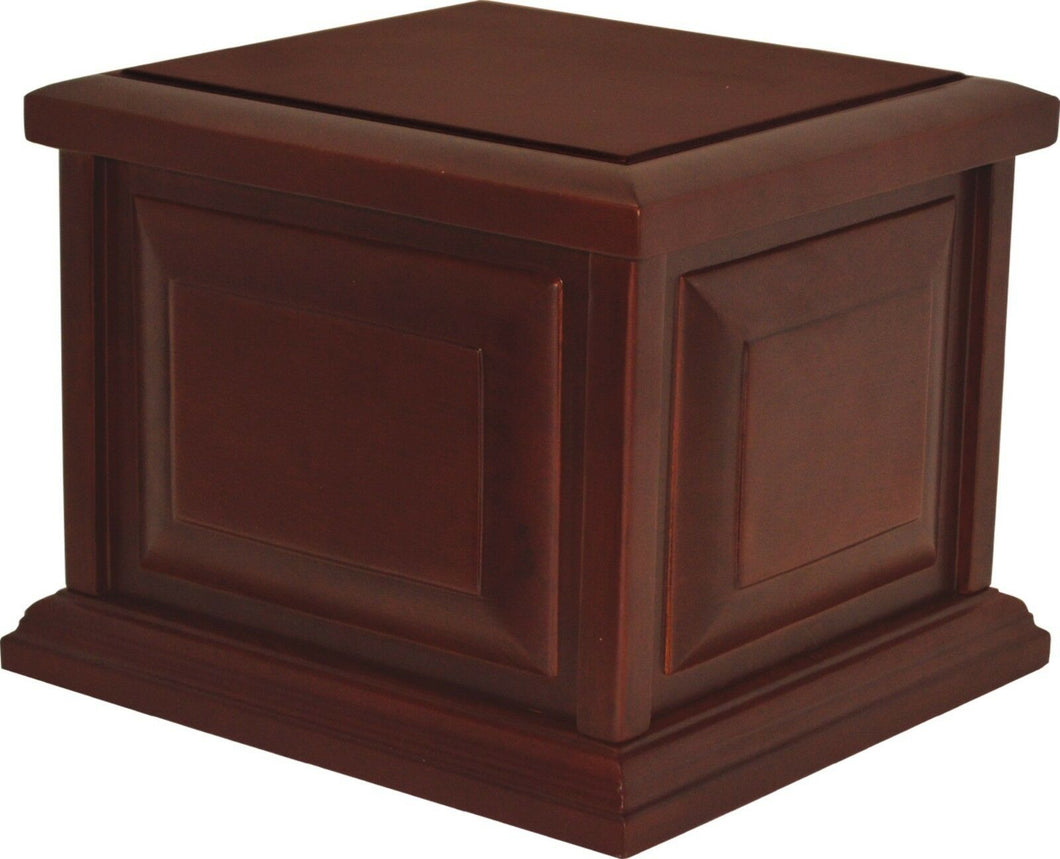 Extra Large/Companion 390 Cubic Inches Cherry Companion Wood Cremation Urn