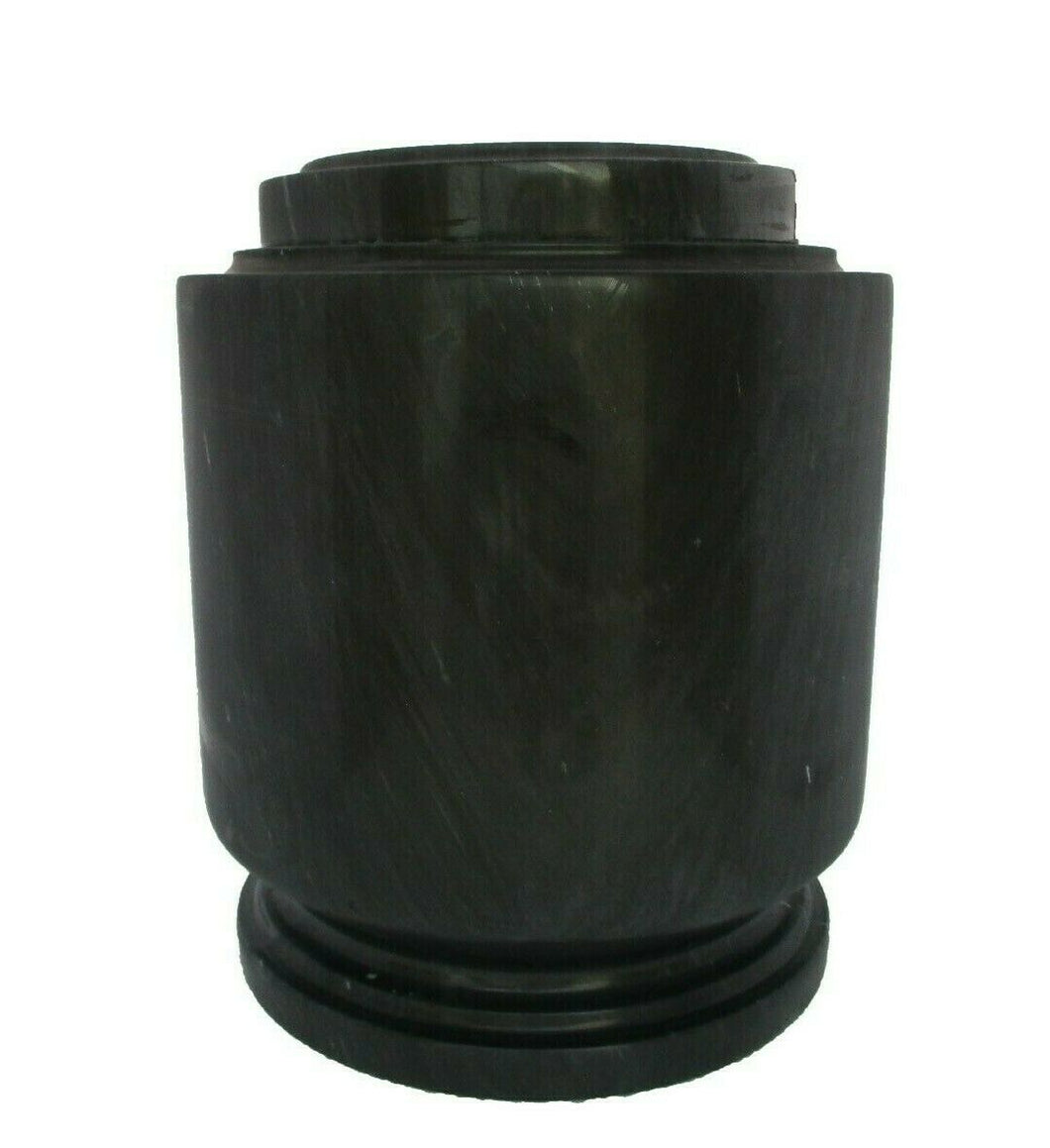 Small/Keepsake 1 Cubic Inch Black Estate Natural Marble Urn for Cremation Ashes