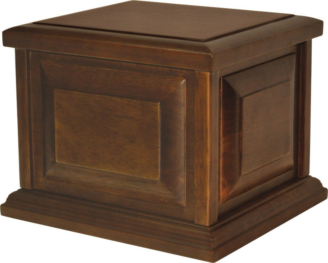 Extra Large/Companion 390 Cubic Inches Walnut Companion Wood Cremation Urn