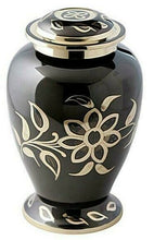 Load image into Gallery viewer, Large/Adult 200 Cubic Inch Delta Atlas Brass Funeral Cremation for Ashes
