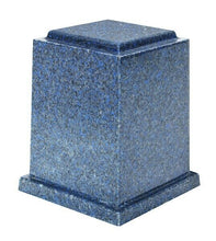 Load image into Gallery viewer, Large/Adult 225 Cubic Inch Windsor Elite Sapphire Cultured Granite Cremation Urn
