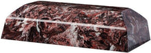 Load image into Gallery viewer, Large 298 Cubic Inch Firerock Zenith Cultured Marble Cremation Urn for Ashes
