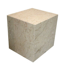 Load image into Gallery viewer, Extra-Large/Companion 500 Cub. In. Cream/Tan Color Marble Funeral Cremation Urn
