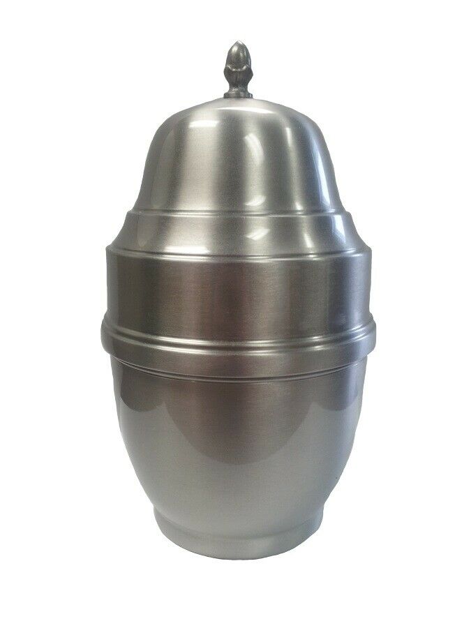 Large/Adult 200 Cubic Inch Pewter Midas Funeral Cremation Urn for Ashes