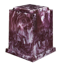 Load image into Gallery viewer, Large 225 Cubic Inch Windsor Elite Merlot Cultured Marble Cremation Urn For Ash
