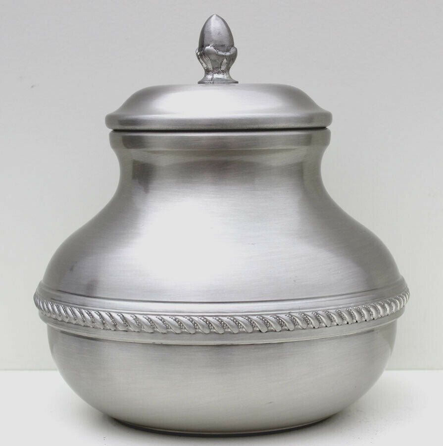Small/Keepsake 70 Cubic Inch Pewter Odyssey Funeral Cremation Urn for Ashes