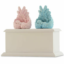 Load image into Gallery viewer, Small/Keepsake 40 Cu. In. Twin Infant Cremation Urn Blue/Pink,Other Colors Avail
