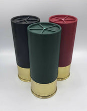 Load image into Gallery viewer, Shotgun Shell Urn Black 100 Cubic Inch Funeral Pet Cremation Urn With Engraving
