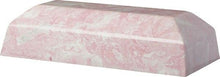 Load image into Gallery viewer, Large/Adult 298 Cubic Inch Pink Zenith Cultured Marble Cremation Urn for Ashes
