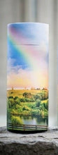 Load image into Gallery viewer, Small/Keepsake 26 Cubic Inch Rainbow Scattering Tube Cremation Urn for Ashes
