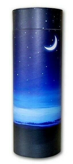 Large/Adult 250 Cubic Inch Night Sky Funeral Cremation Scattering Tube for Ashes