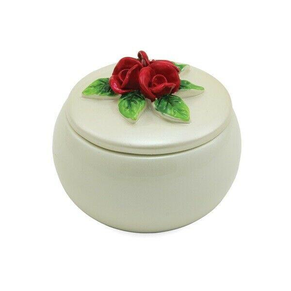 Small/Keepsake Red Roses Memento Keepsake Funeral Cremation Urn for Ashes