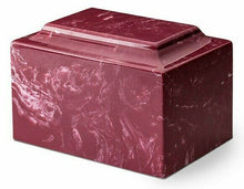 Load image into Gallery viewer, Classic Marble Berry Oversized 325 Cubic Inches Cremation Urn Ashes TSA Approved
