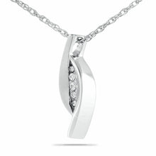 Load image into Gallery viewer, Stainless Steel Ornate Slider Pendant Funeral Cremation Urn
