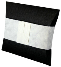 Load image into Gallery viewer, Embossed Black Biodegradable Journey EarthUrn, Mini Funeral Cremation Urn
