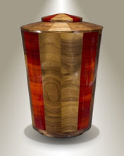 Load image into Gallery viewer, Trinity Adult Wood Funeral Cremation Urn, 210 Cubic Inches
