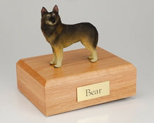 Load image into Gallery viewer, Belgian Tervuren Pet Funeral Cremation Urn Avail. 3 Different Colors 4 Sizes

