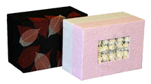 Load image into Gallery viewer, Autumn Leaves Insert for Mahogany Biodegradable Memory Chest Cremation Urn

