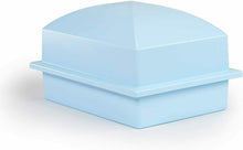 Load image into Gallery viewer, Crowne Vault Large/Adult Blue Polymer Single Funeral Cremation Urn Burial Vault
