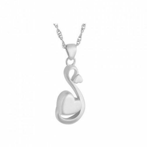 Infinity Love Stainless Steel Pendant/Necklace Funeral Cremation Urn for Ashes