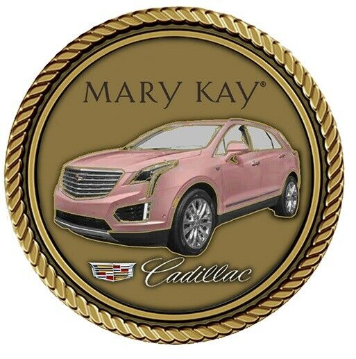 Mary Kay Cadillac Medallion for Box Cremation Urn/Flag Case - 4