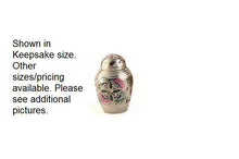 Load image into Gallery viewer, Lattice Small Keepsake cremation urn 5 Cubic Inches
