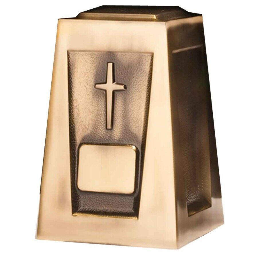 Large/Adult 205 Cubic Inch Olympus Cross Funeral Cremation Urn for Ashes